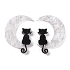 Halloween Printed Acrylic Pendants MACR-M021-01-1-1