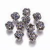 Tibetan Style Alloy European Beads ALRI-F045-03AS-1