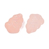 Frosted Transparent Acrylic Beads X1-OACR-P029-04B-03-3
