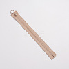 Resin Close End Zippers FIND-WH0052-44J-1
