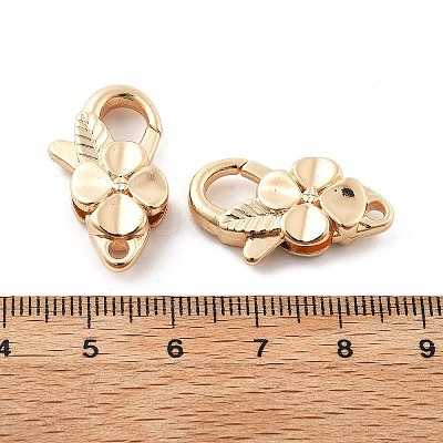 Brass Lobster Claw Clasps KK-R216-18A-KCG-1
