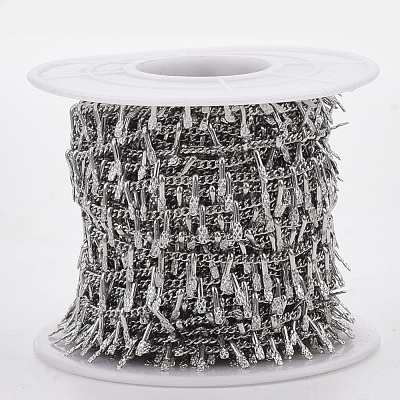 Tarnish Resistant 304 Stainless Steel Curb Chains STAS-R100-10-1