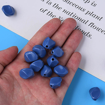 Opaque Acrylic Beads MACR-S373-140-A16-1