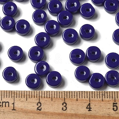 Opaque Colours Glass Seed Beads SEED-E001-P3x6mm-11-1