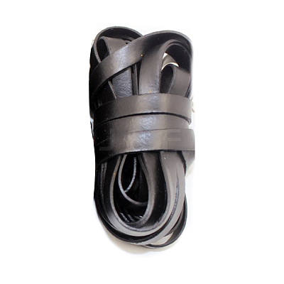 Soft Flat Leather Jewelry Cord WL-WH0008-02D-01-1