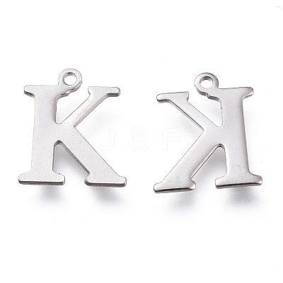 Tarnish Resistant 304 Stainless Steel Charms STAS-H112-K-P-1