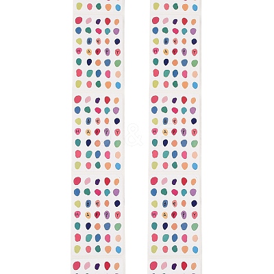 200Pcs Thank You Theme Stickers Roll DIY-M070-01A-1