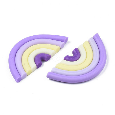 Handmade Polymer Clay Cabochons CLAY-N010-030-07-1