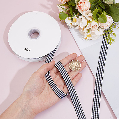 Polyester Ribbons SRIB-WH0011-359B-02-1