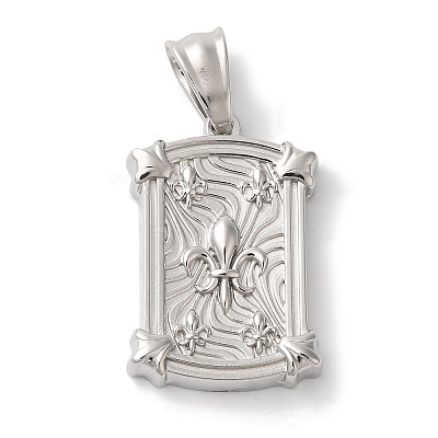 Non-Tarnish 304 Stainless Steel Pendants STAS-Z075-11P-1