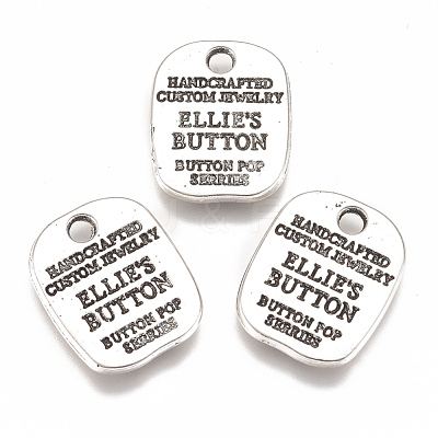 Alloy Quote Charms PALLOY-F260-02AS-1