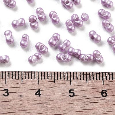 Opaque Colours Glass Seed Beads SEED-A033-06A-1