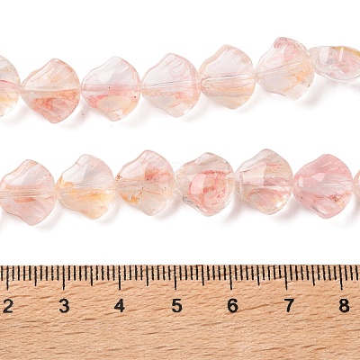 Inner Flower Handmade Lampwork Beads Strands LA-CBA3F7A-02C-1