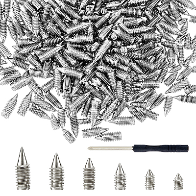 420Pcs Plain Carbon Steel Screw FIND-HS0002-26P-1
