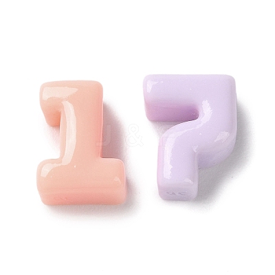 Opaque Resin Cabochons CRES-F030-01G-1