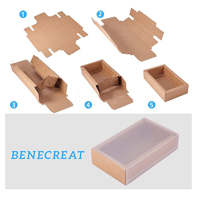Kraft Paper Jewelry Boxes CON-WH0068-65D-1