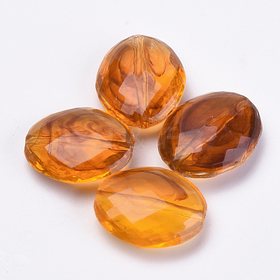 Acrylic Beads OACR-S016-30-1