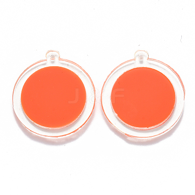 Cellulose Acetate(Resin) Pendants KY-R017-24-1
