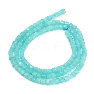 Natural Amazonite Beads Strands GG-CBA77FB-D02-01-1