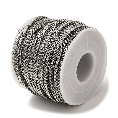 304 Stainless Steel Curb Chains CHS-C013-01A-P-1