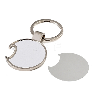 Football Alloy Sublimation Blanks Keychains AL-CBAF9A1-01P-1