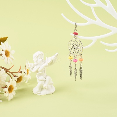 Tibetan Style Alloy Big Pendants HJEW-JM00497-02-1