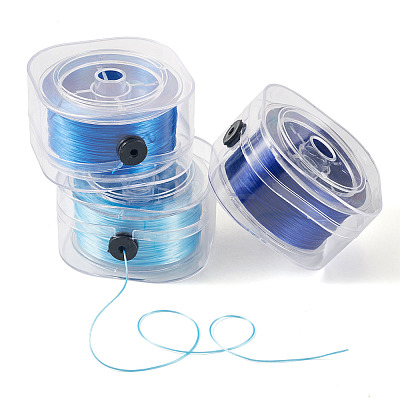 3 Boxes 3 Colors Flat Elastic Crystal String EW-TA0001-12B-1