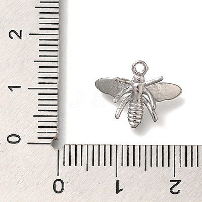Anti-Tarnish 304 Stainless Steel Charms STAS-P371-107P-1