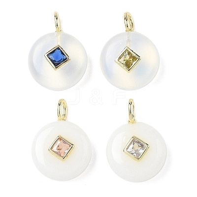 Natural & Synthetic Mixed Gemstone Pendants G-I391-01G-1