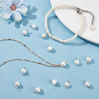 70Pcs 2 Colors Natural Cultured Freshwater Pearl Charms FIND-CN0001-42-1