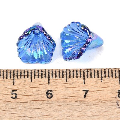 Transparent Acrylic Bead Caps OACR-G054-03C-1