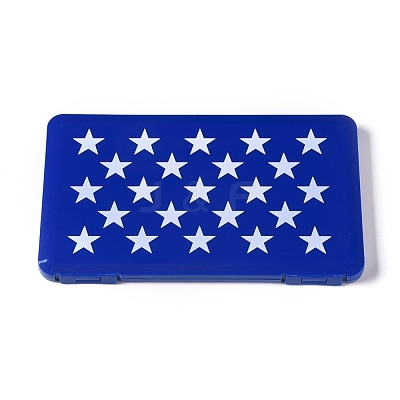 Portable Plastic Mouth Covers Storage Box CON-E022-02B-1
