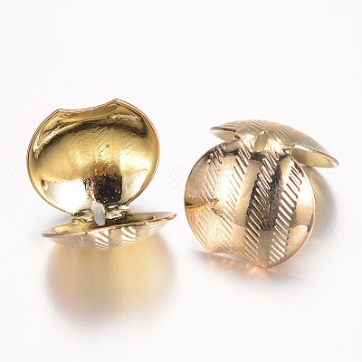 Brass Bead Tips KK-D522-03G-1