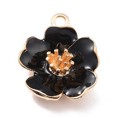 Alloy Enamel Pendants X-ENAM-E361-01KCG-02-1