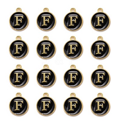 Golden Plated Alloy Charms ENAM-S118-02F-1