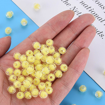 Transparent Acrylic Beads TACR-S152-17A-SS2105-1