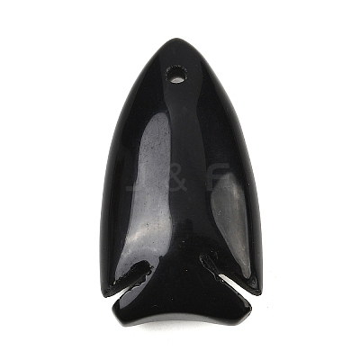 Natural Obsidian Pendants GG-CBA7FE3-01G-1