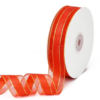 Solid Color Organza Ribbons ORIB-E005-A08-1