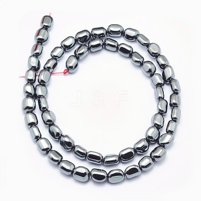 Non-magnetic Synthetic Hematite Beads Strands G-L488-B-15-1