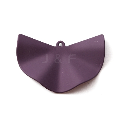 Spray Painted Zinc Alloy Pendants FIND-WH0108-76B-1