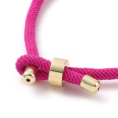 Braided Nylon Cord Bracelet Making MAK-A017-D01-12G-1