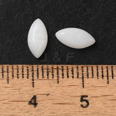 Natural White Jade Dyed Cabochons G-F772-01B-08-1