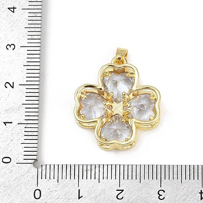 Brass Glass Pendants KK-R226-05G-1