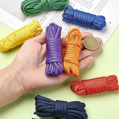 7 Bumdles 7 Colors Core Parachute Cords OCOR-YW0001-09-1