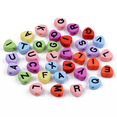 Opaque Acrylic Enamel Beads MACR-S273-37-1