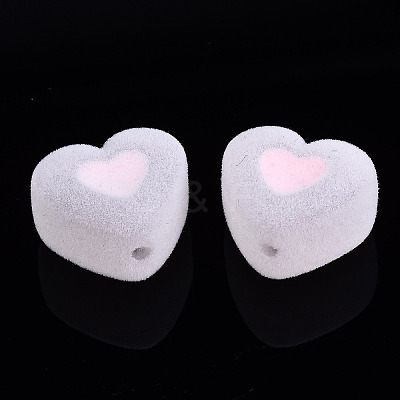 Flocky Acrylic Beads LS-MACR-S275-28H-1