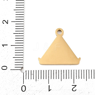 304 Stainless Steel Pendants SA-CBAE30B-04A-G-1