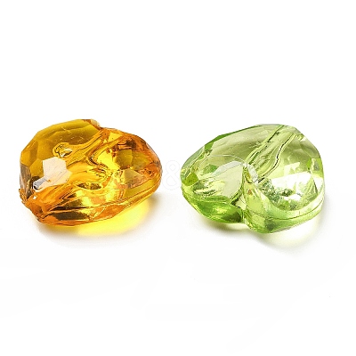Transparent Acrylic Beads X-MACR-C014-01A-1