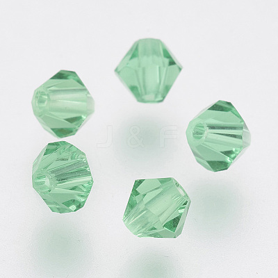 Imitation Austrian Crystal Beads SWAR-F022-4x4mm-218-1