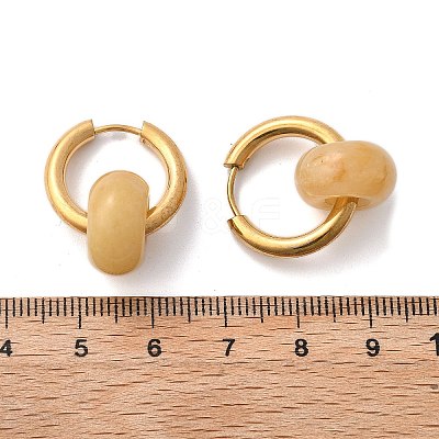 304 Stainless Steel Huggie Hoop Earrings EJEW-JE04260-1
